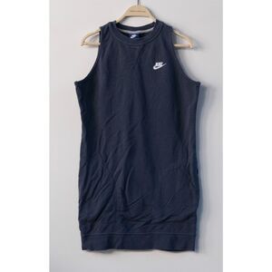 Women’s Nike Sportswear Sleeveless Tennis Dress Y2K Navy Blue Size M